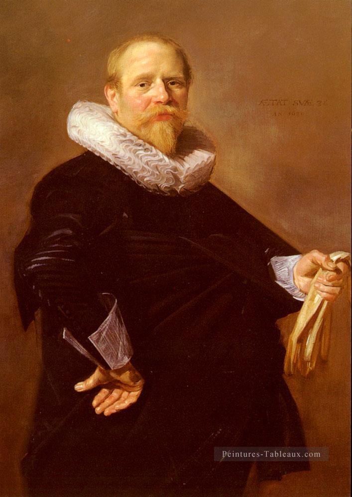 Portrait d’homme Siècle d’or néerlandais Frans Hals Peintures à l'huile